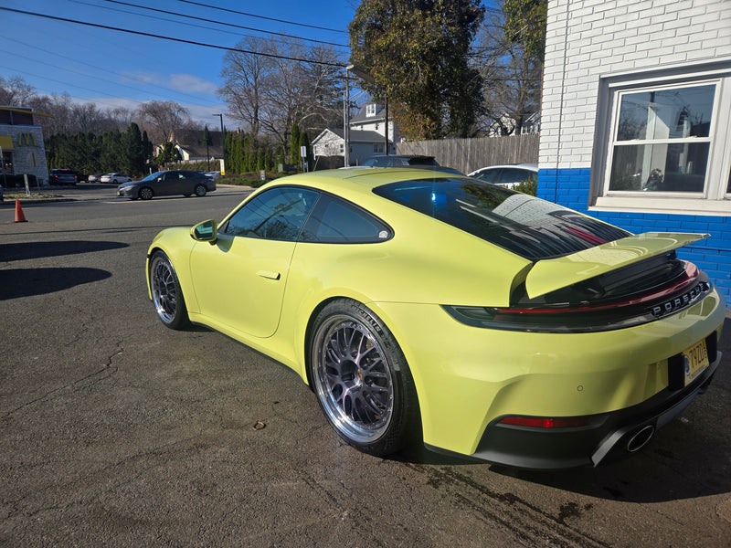 Porsche 997 C4 LS3 + 992 fitted with AWC wheels