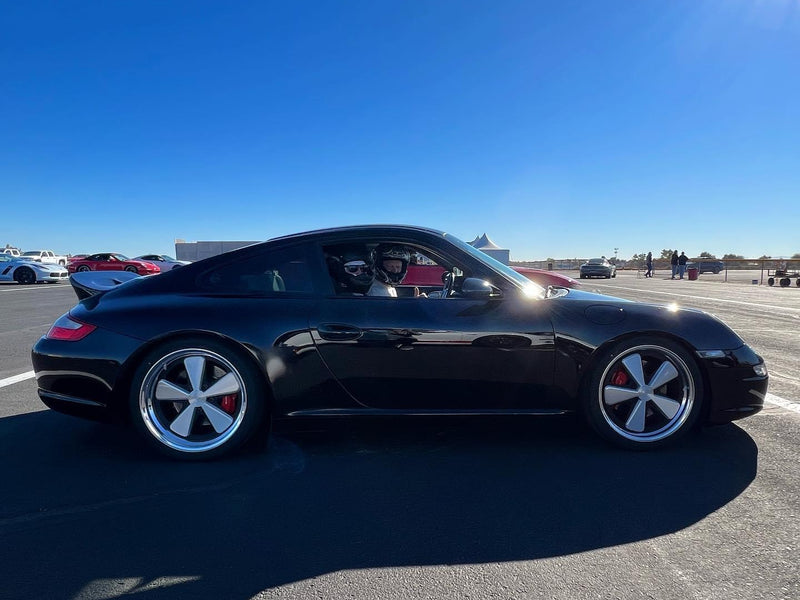 Porsche 997 fitted with AWC wheels