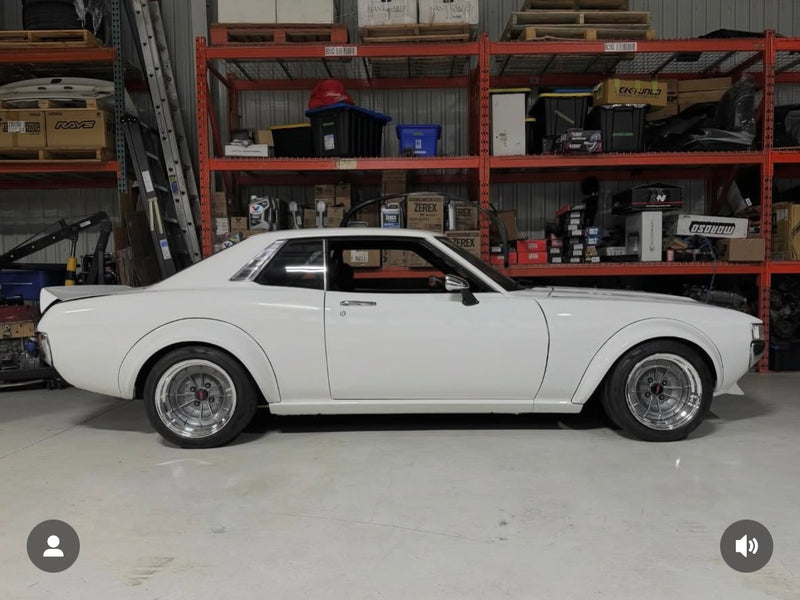 Toyota Celica fitted with AWC wheels
