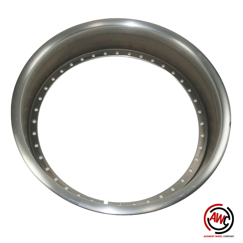18" Reverse Outer Lip - American Standard 40 Hole - Raw - Rolled Flange
