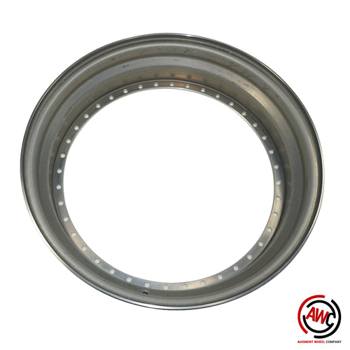 18" Step Outer Lip - American Standard 40 Hole - Raw - Straight Flange