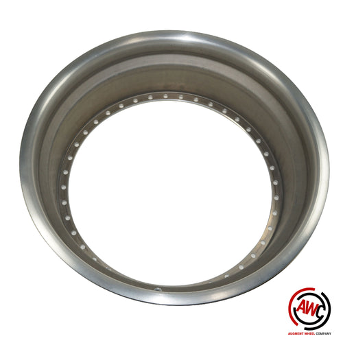 18" Step Outer Lip - American Standard 40 Hole - Raw - Rolled Flange
