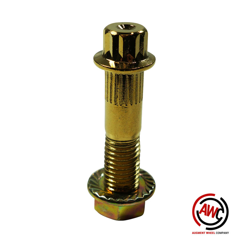 M9 - 12pt Assembly Nut and Bolt - Gold